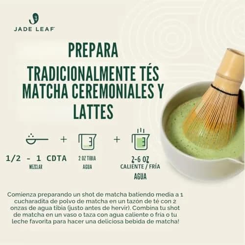 Jade Leaf Ceremonial Grade Matcha Powder, 30g / 1.06oz Tin | First-Harvest Organic Japanese Matcha thumbnail 7