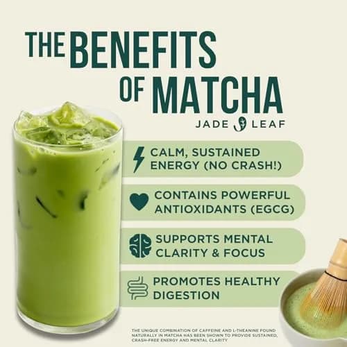 Jade Leaf Ceremonial Grade Matcha Powder, 30g / 1.06oz Tin | First-Harvest Organic Japanese Matcha thumbnail 3