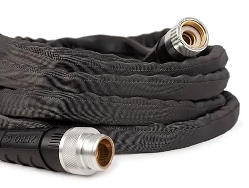 zero-G 5/8" x 50ft Garden Hose | Lightweight Kink-Free Vinyl Water Hose for Lawn & Garden thumbnail 2