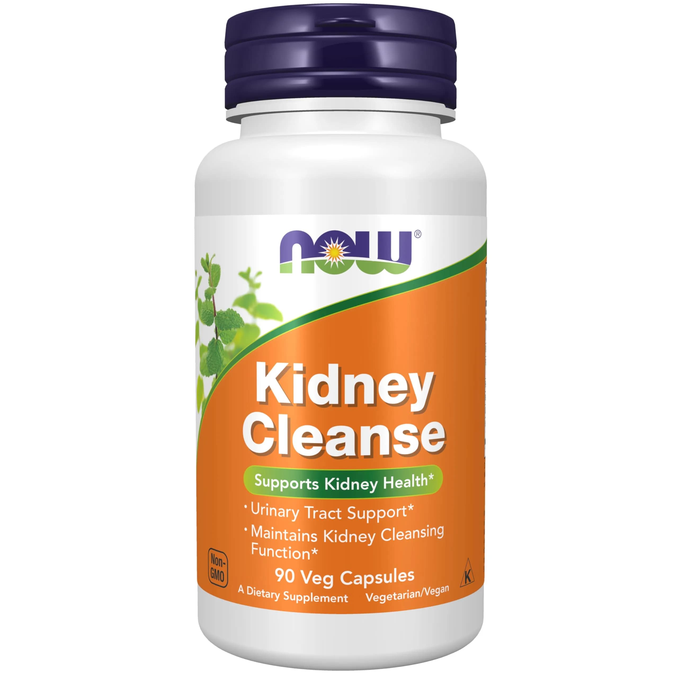 NOW Foods Kidney Cleanse with Uva Ursi, Parsley Seed, Fennel, and Horsetail 90 Veg Capsules | Supports Urinary Tract Health
