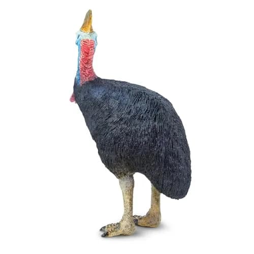 Safari Ltd. Cassowary Toy - 3.5 Inch Realistic Bird Figure for Kids | Wildlife Play & Classroom Use thumbnail 2