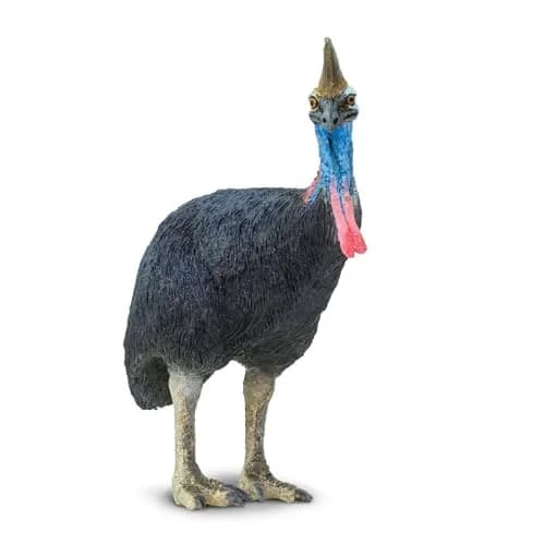 Safari Ltd. Cassowary Toy - 3.5 Inch Realistic Bird Figure for Kids | Wildlife Play & Classroom Use thumbnail 3