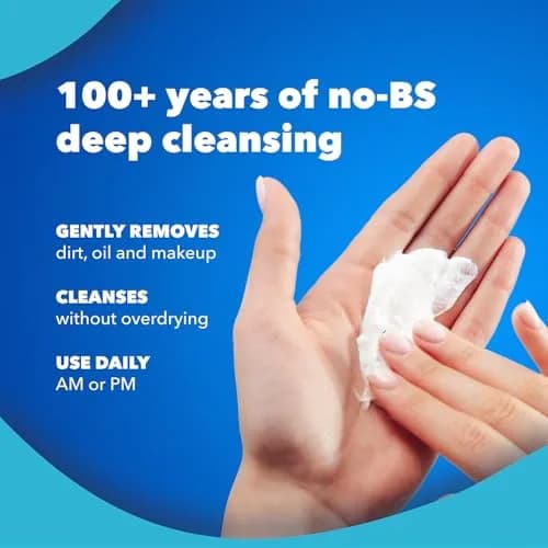 Noxzema Original Deep Cleansing Cream Face Wash 340g (12 Oz) | Dermatologist Tested for All Skin Types thumbnail 5