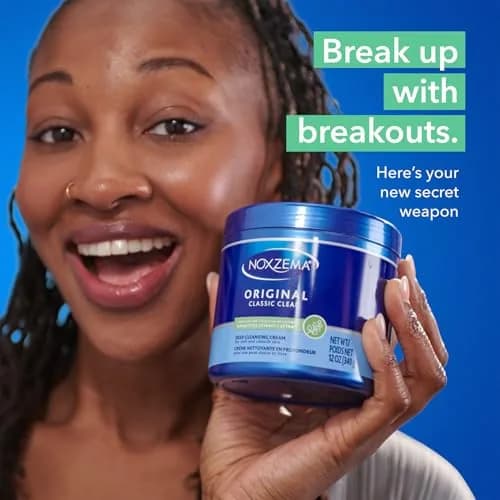 Noxzema Original Deep Cleansing Cream Face Wash 340g (12 Oz) | Dermatologist Tested for All Skin Types thumbnail 3