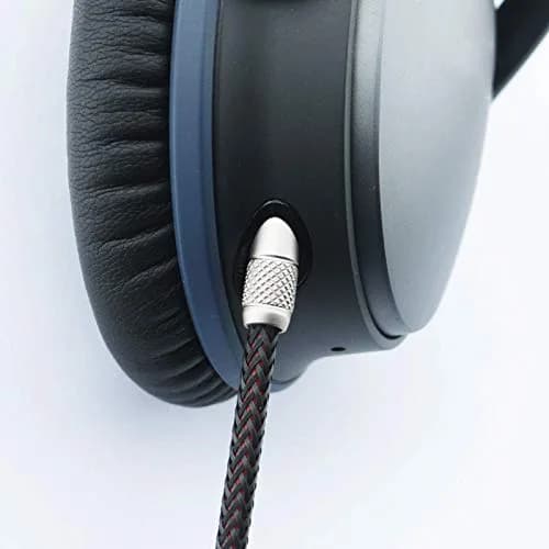 NewFantasia Replacement Audio Upgrade Cable Compatible with Bose QuietComfort 25, QC35, QC45, 1.5m | Braided Tangle-Free Design thumbnail 5