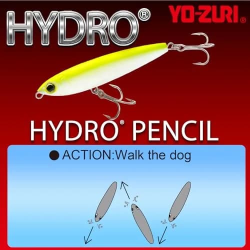 Duel Hydro Pencil Floating Lure Bronze 125mm (5") | Walk-the-Dog Action thumbnail 3