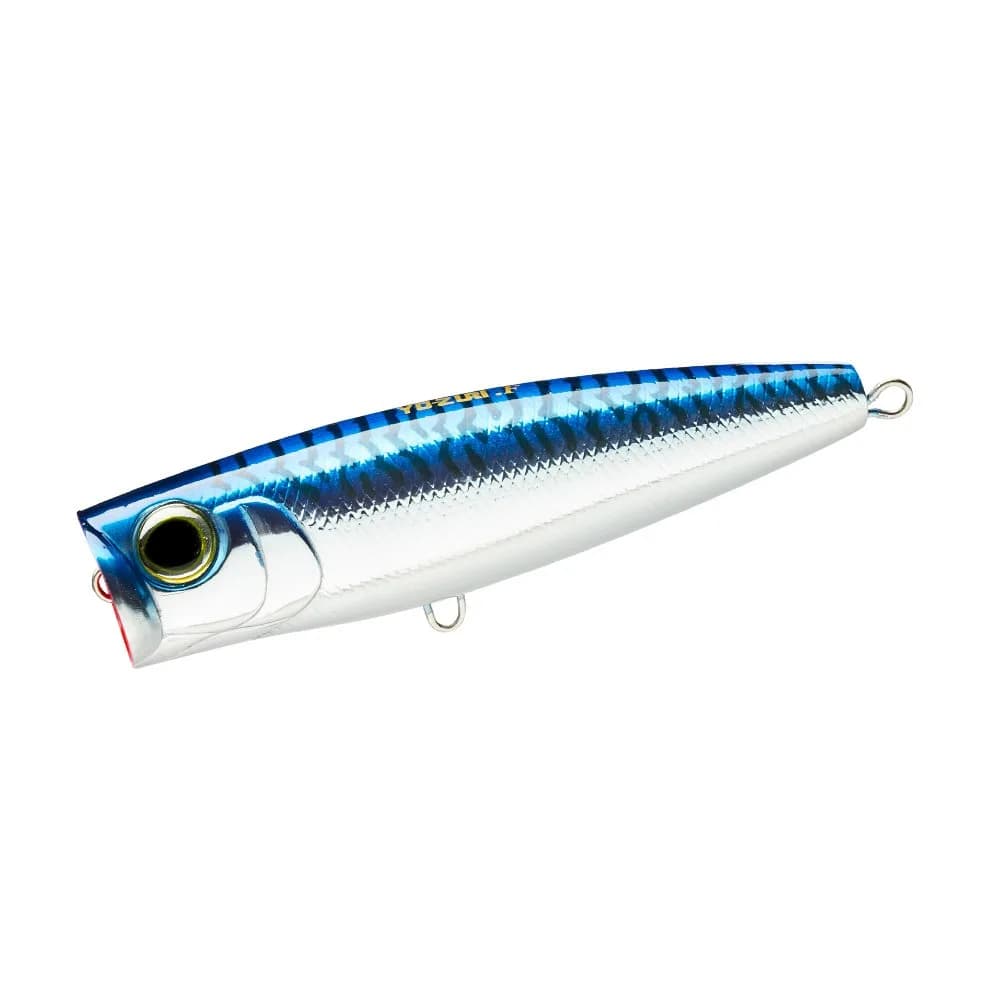 Yo-Zuri Hydro Popper Floating Lure 90mm (3.5") | Black Silver, USA Import — Multi,Blue Mackerel / 120 mm 4-3/4 Inch