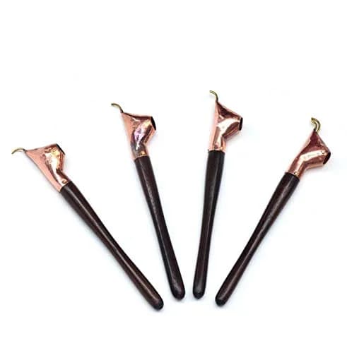 2cloud9 Tjanting Tool for Batik Making, Set of 4 | Handmade Copper Wax Applicators thumbnail 2