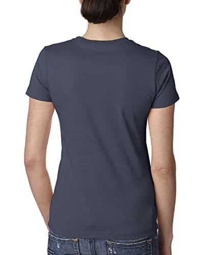 Next Level Signature Style Boyfriend Jersey T-Shirt, Indigo, 127g (4.3 oz) | Relaxed Fit Crew Neck thumbnail 2