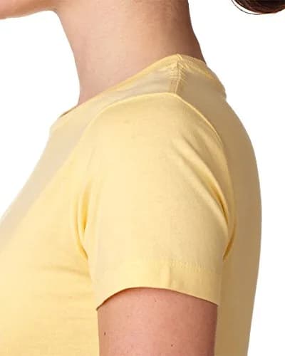 The Next Level Women's Boyfriend Tee Style T-Shirt | Ivory, X-Large, Casual Cotton thumbnail 2