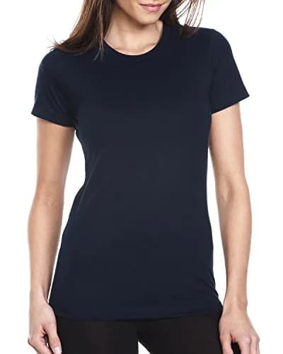 Next Level Boyfriend Jersey T-Shirt Midnight Navy Small | 125 gsm 100% Cotton thumbnail 1
