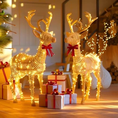 Minetom 100Ft 300LED Warm White Fairy Lights | Steady On, Copper Wire, IP44 Waterproof thumbnail 6