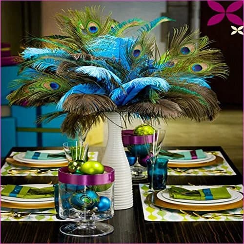 Shekyeon Natural Peacock Feathers 10-12inch | Wedding & Party Decor thumbnail 4