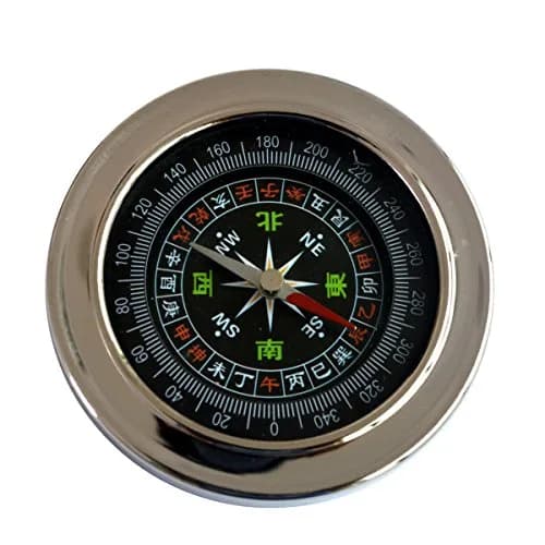 fengshuisale Feng Shui Compass 7.7cm | Metal Direction Finder for Home & Office thumbnail 1