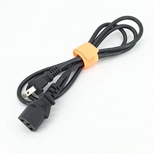 Pasow Cable Ties 50pcs Reusable 7 Inch | Durable Nylon Wire Organizer in Orange thumbnail 3