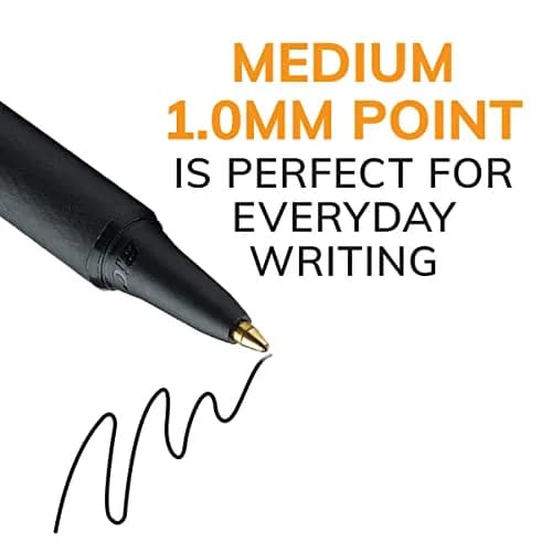 BIC Soft Feel Retractable Ballpoint Pens, Medium Point 1.0mm, 36-Count Pack | Smooth Ink Flow thumbnail 3