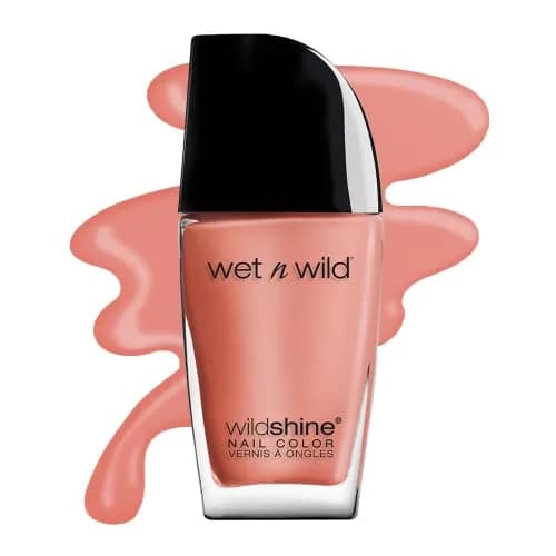 wet n wild Wild Shine Nail Polish She Sells 12ml (0.41 Fl Oz) | High-Shine Color thumbnail 1