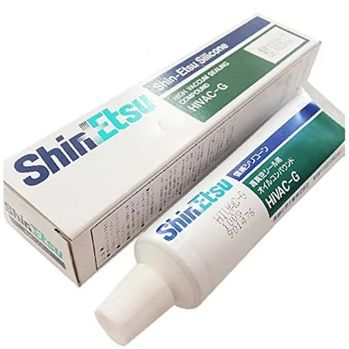 ShinEtsu High Vacuum Silicone Grease HIVAC-G 100g (3.53 oz) | Ultra-Low Volatile Content for Vacuum Sealing - main product image
