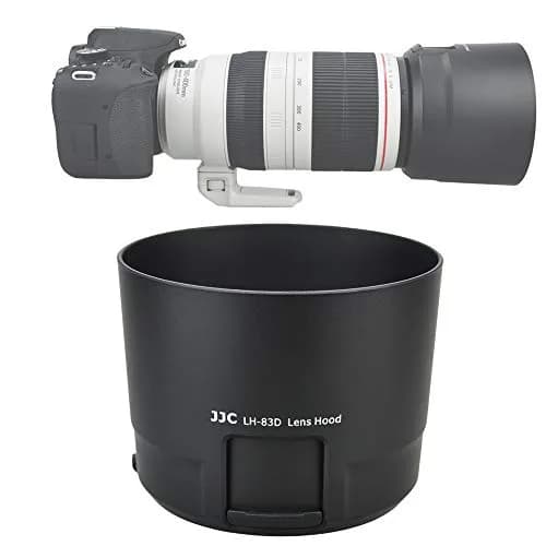 Fotasy Lens Hood for Canon EF 100-400mm f/4.5-5.6L IS II USM | Filter Access Window, Reversible, 74g thumbnail 1