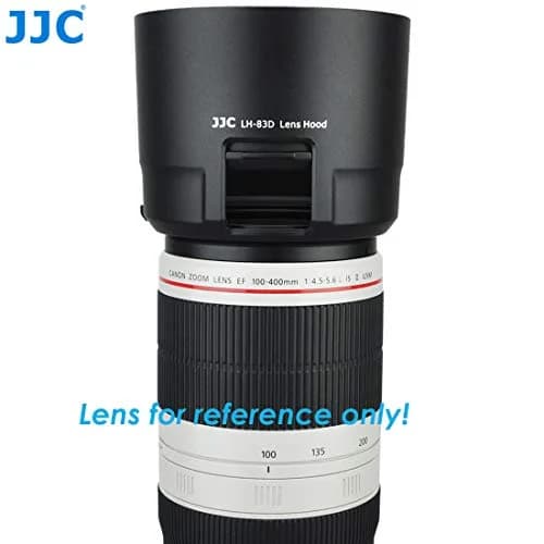 Fotasy Lens Hood for Canon EF 100-400mm f/4.5-5.6L IS II USM | Filter Access Window, Reversible, 74g thumbnail 3