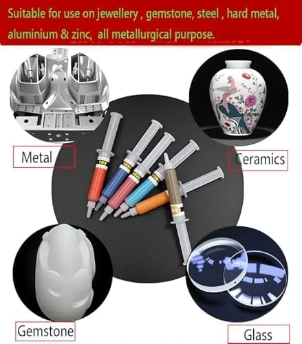 Preamer 7pcs Diamond Paste Polishing Compound 5g Grits 1000# 10000# | Jewelry & Metal Buffing thumbnail 5