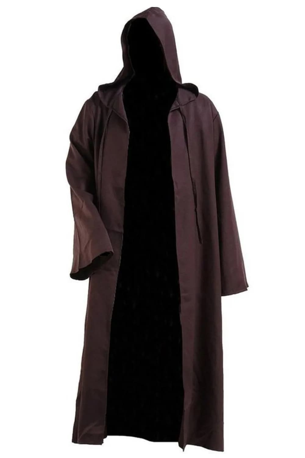 GOLDSTITCH Men Hooded Robe Cloak Knight Costume | Halloween Cosplay Outfit (in US sizes)