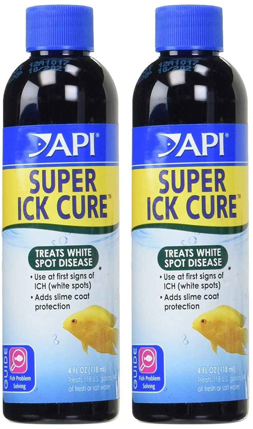 API Liquid Super Ick Cure 8-Ounce (2 Pack) | Fish Disease Treatment for Freshwater & Saltwater - main product image