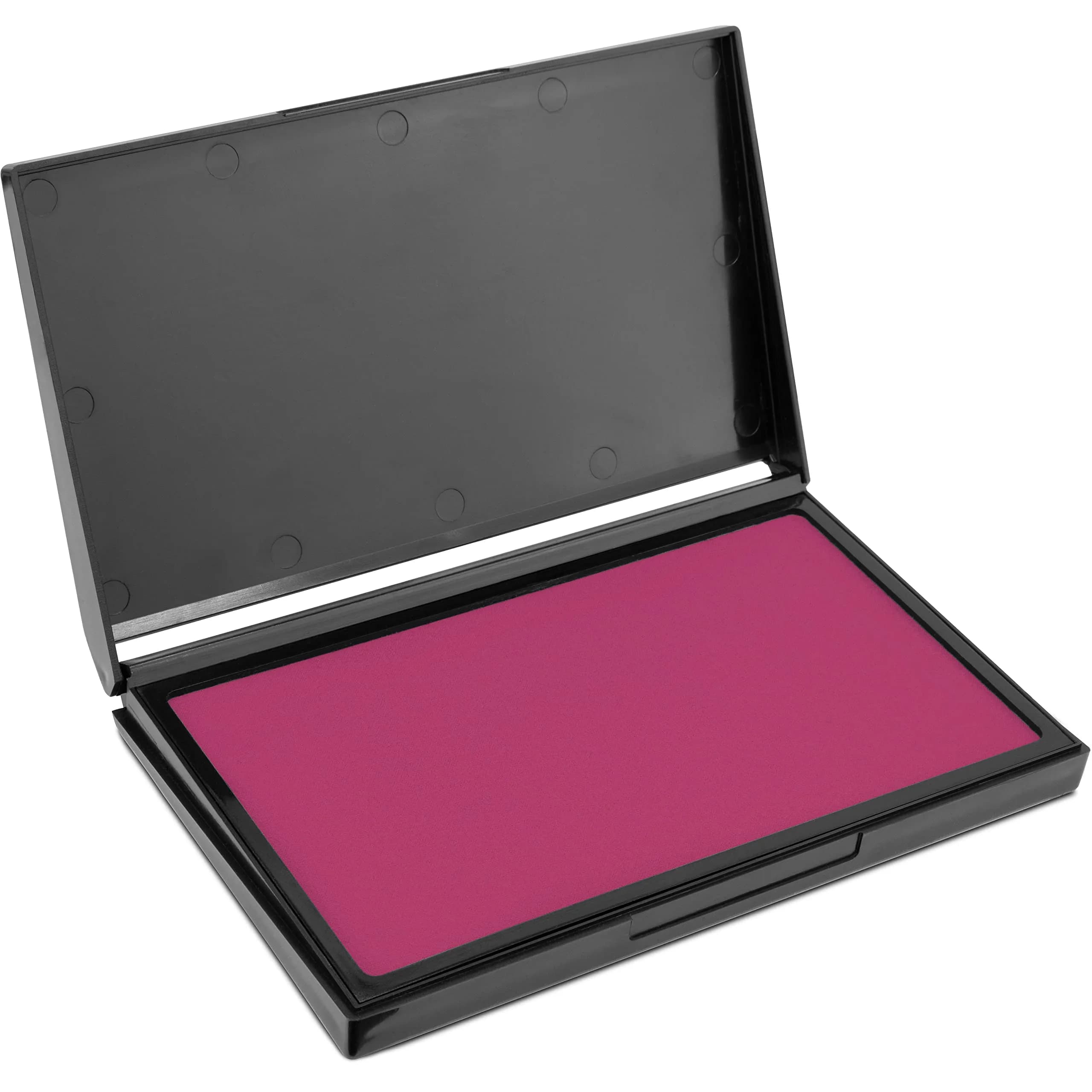MaxMark Large Pink Stamp Pad 4-1/4" x 7-1/4" | Premium Felt for Clear Impressions
