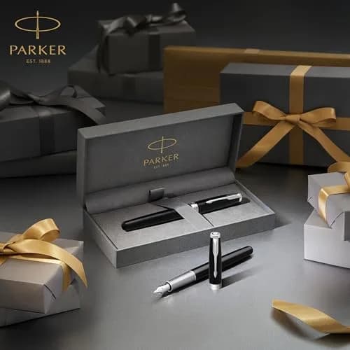Parker Sonnet Blue Lacquer Rollerball Pen with Palladium Trim, Fine Point Black Ink (1931535) | Smooth Ink Flow thumbnail 6