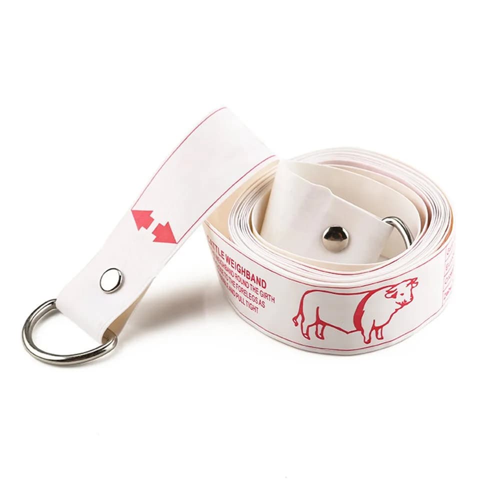 WIN TAPE Professional Cattle Weight (KG) & Height (CM) Tape Measure | Accurate Livestock Measurement - main product image