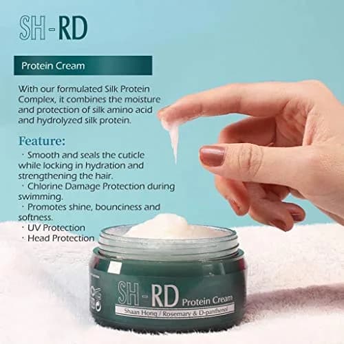 SH-RD Protein Cream Leave-In Conditioner 150ml (5.1 Fl Oz) | Repairs Dry Damaged Hair & Split Ends thumbnail 7