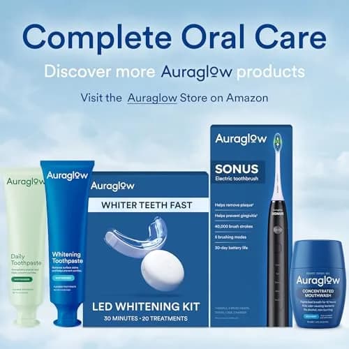 AURAGLOW 35% Carbamide Peroxide Teeth Whitening Gel 15mL (0.5 Fl Oz) | Dentist Strength Formula for Trays & Aligners thumbnail 7