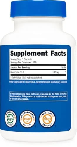 Nutricost CoQ10 100mg thumbnail 4