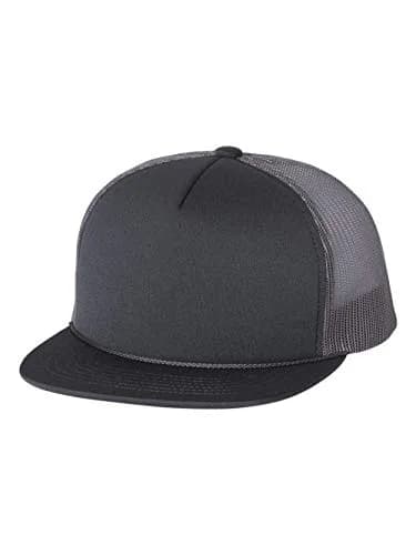 R RICHARDSON Foamie Trucker Snapback One Size Charcoal | Structured, Adjustable Cap for Men & Women thumbnail 1