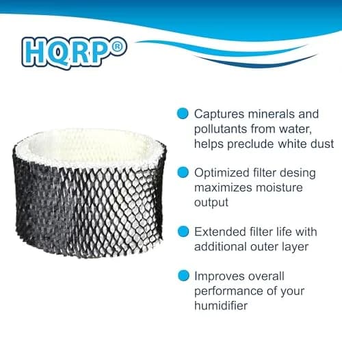 HQRP Wick Filter for Sunbeam Humidifiers | Replacement Type A SF212 (60-120c) thumbnail 2