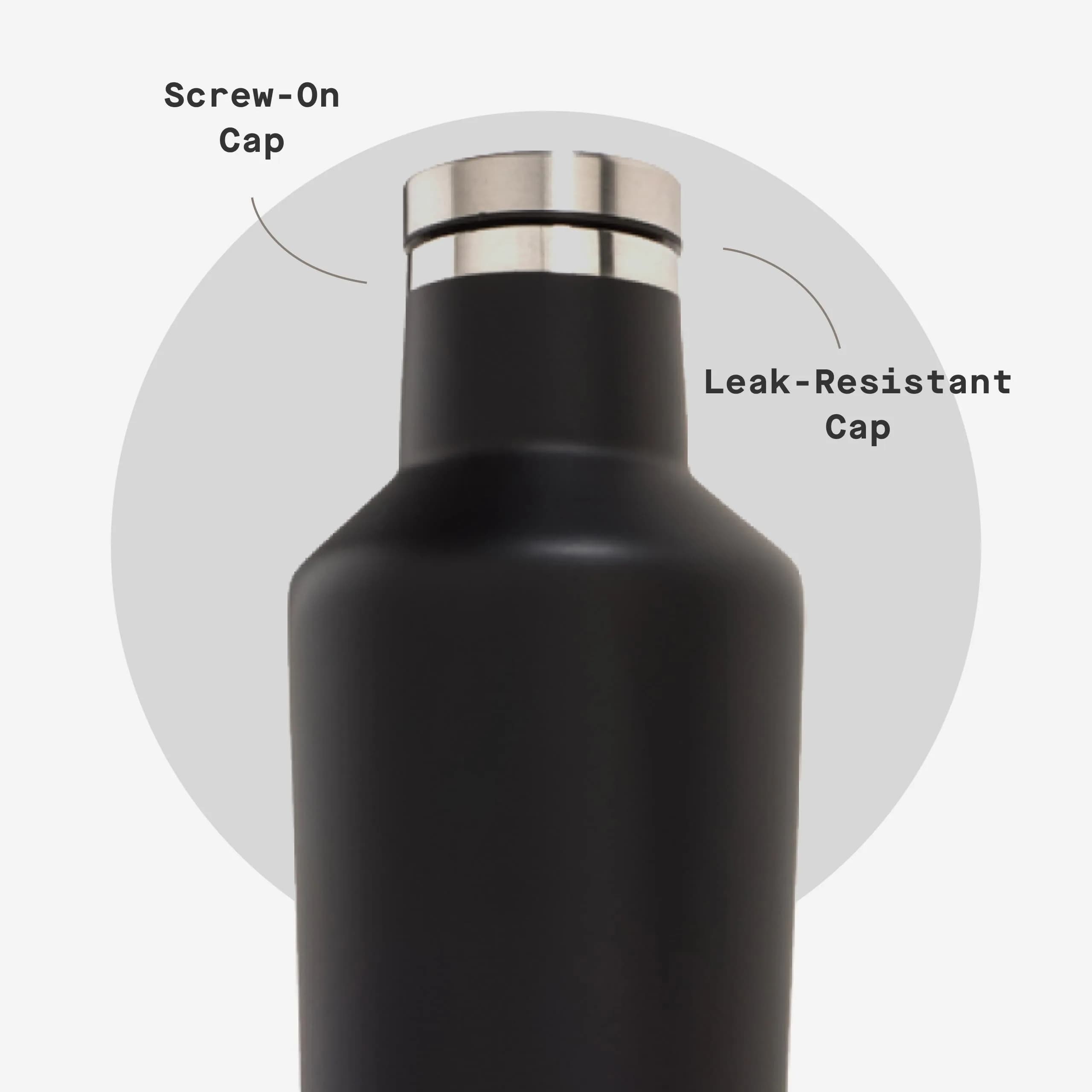 Corkcicle Classic Canteen 25 oz Triple Insulated Bottle | Keeps Drinks Hot 12+ Hours, Cold 25+ Hours thumbnail 5