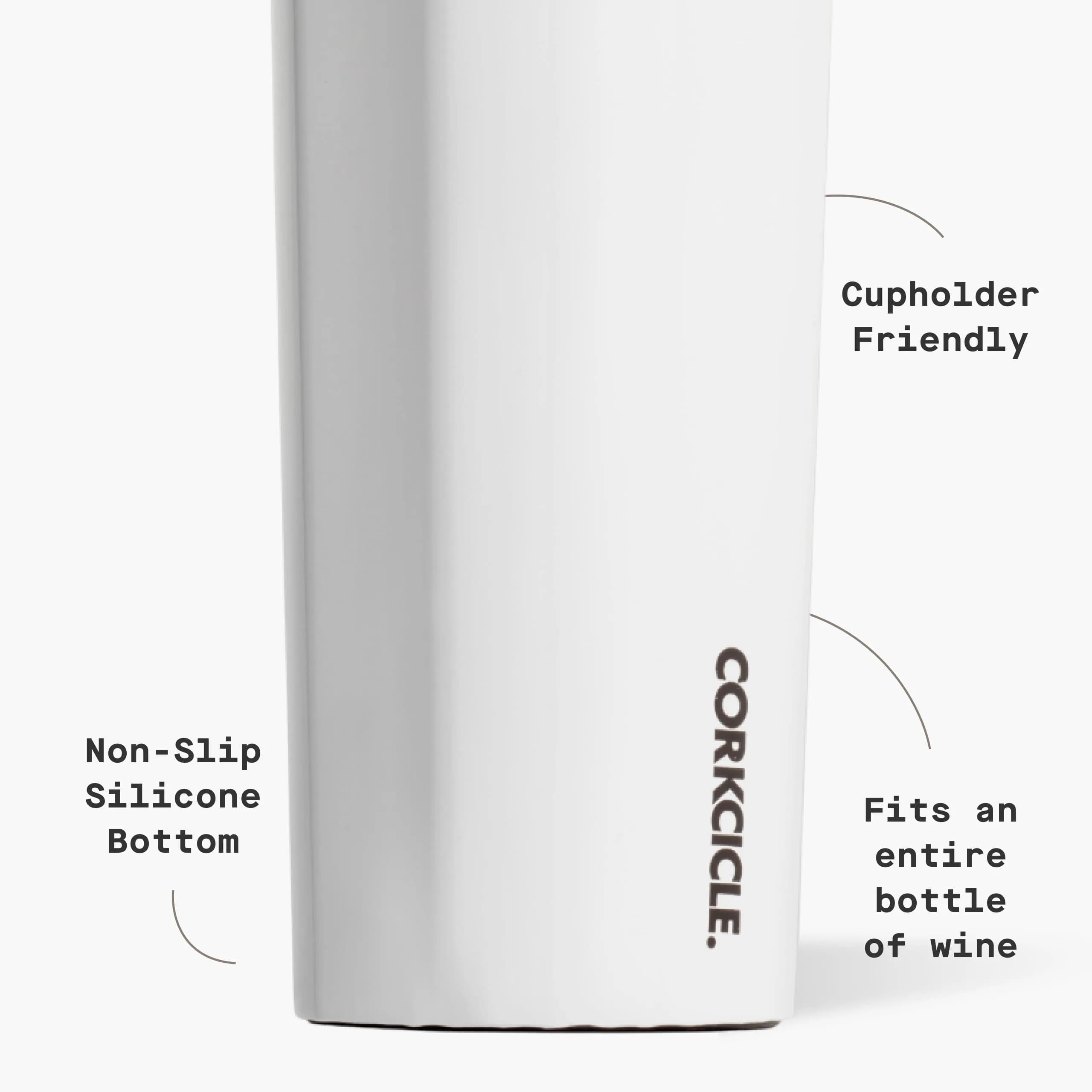 Corkcicle Classic Canteen 25 oz Triple Insulated Bottle, Gloss White thumbnail 4
