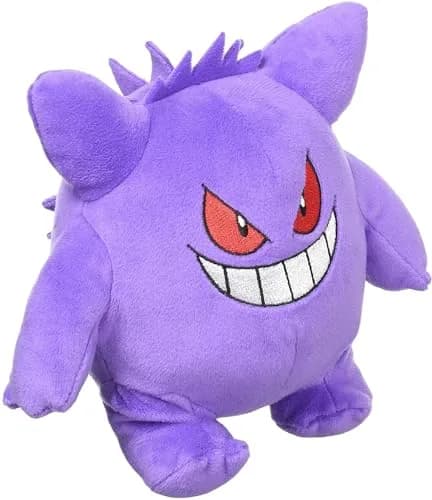 Sanei Pokemon All Star Series Gengar Plush 6" | Collectible Toy for Kids & Fans thumbnail 1