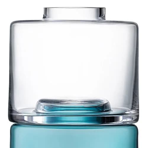 LSA International Stack Vase Trio 41.5 cm (16.25") | Handmade Mouth Blown Glass thumbnail 3
