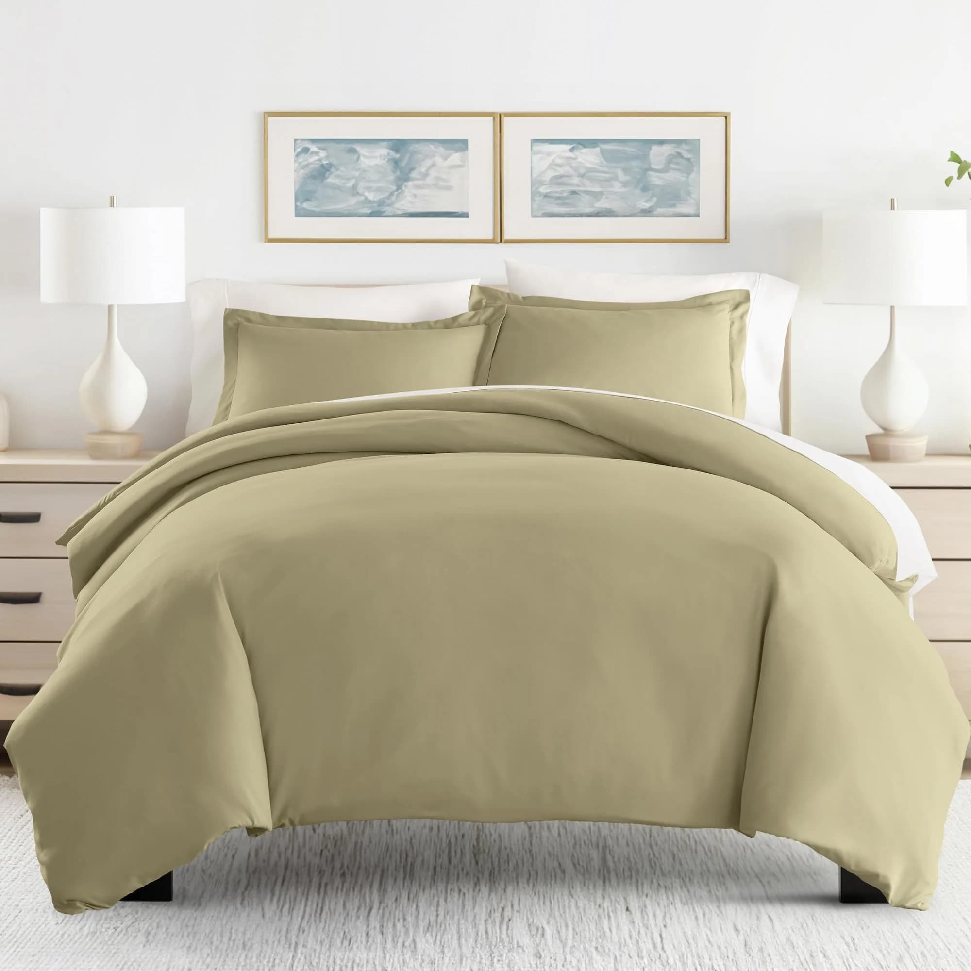 Linen Market Soft Brushed Microfiber Duvet Cover Set King | Luxurious & Durable - main product image