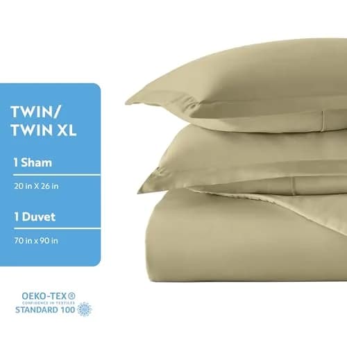 Linen Market Soft Brushed Microfiber Duvet Cover Set King | Luxurious & Durable thumbnail 5