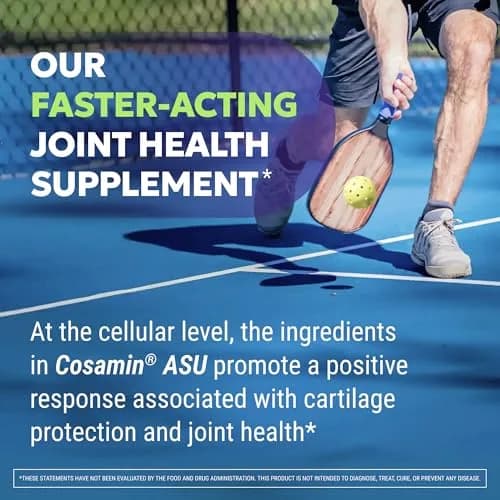 Nutramax Cosamin ASU Joint Health Supplement 230 Capsules | Faster-Acting Formula with Glucosamine, Chondroitin, ASU, and Boswellia thumbnail 4