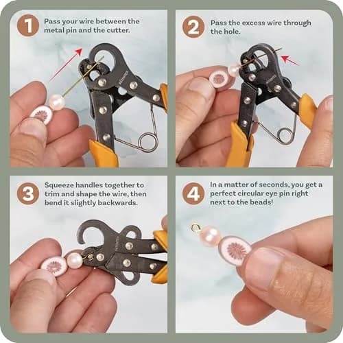 The Beadsmith Original One Step Looper Pliers | Creates Consistent 2.25 mm Loops for Jewelry Making (5 Inch) thumbnail 4