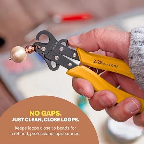 The Beadsmith Original One Step Looper Pliers | Creates Consistent 2.25 mm Loops for Jewelry Making (5 Inch) thumbnail 2