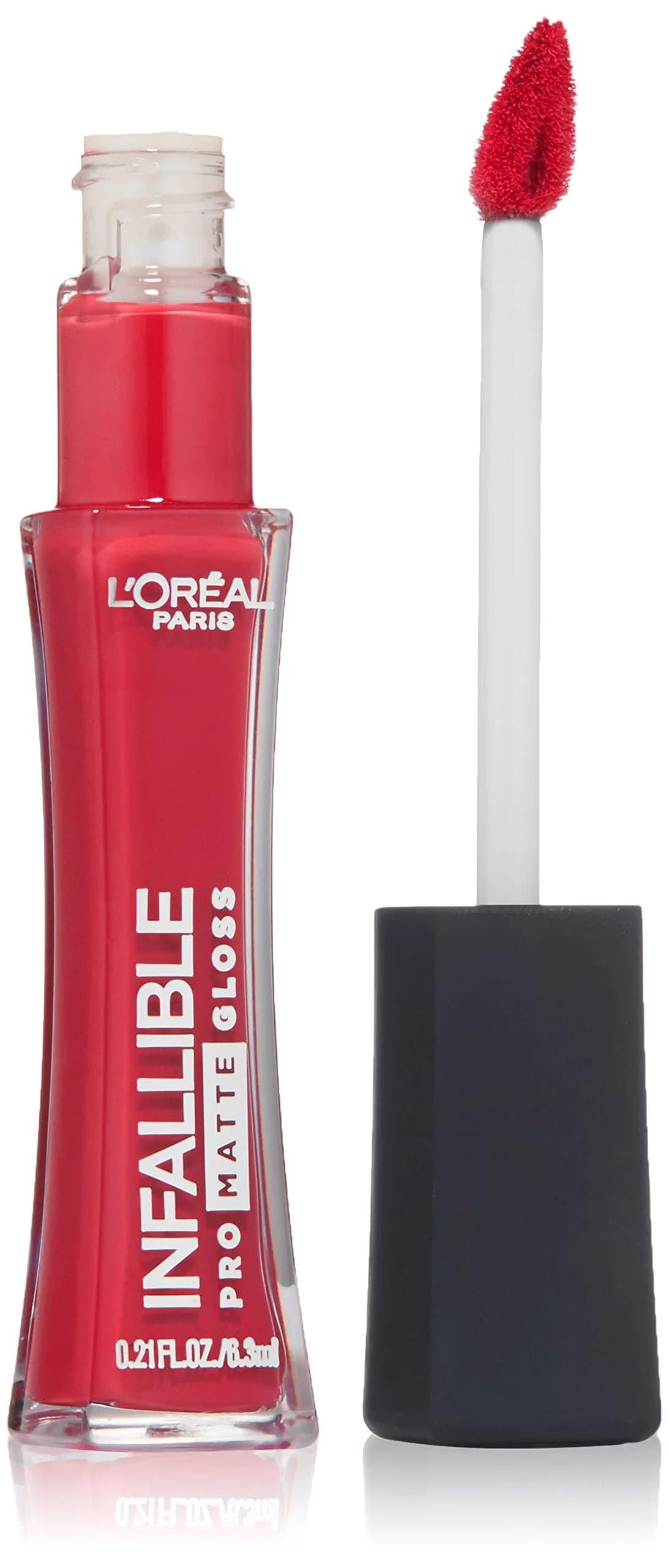 L'Oreal Paris Infallible Lip Pro Matte Gloss Aphrodite Kiss | Demi-Matte Liquid Lipstick 0.21 Fl Oz thumbnail 1
