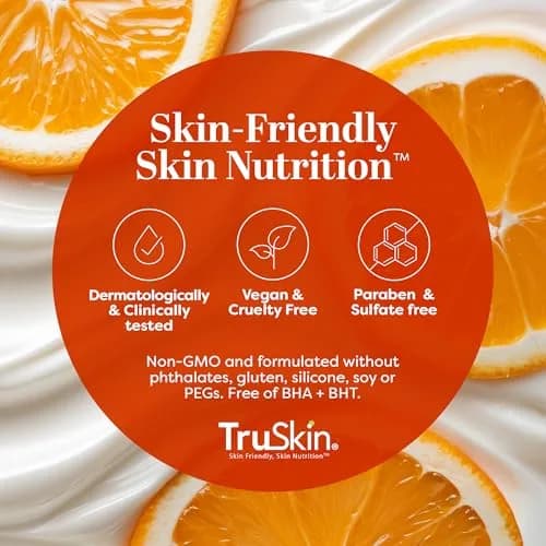 TruSkin Vitamin C Face Cream - Brightening Daily Moisturizer, 2 fl oz | Supports Radiant, Even Skin Tone thumbnail 8