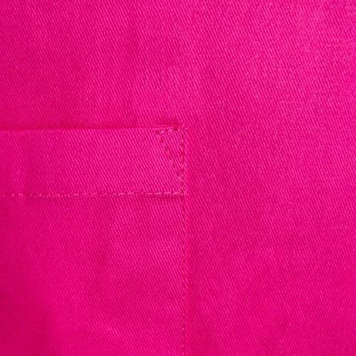 DII Neon Pink Chef Apron | Unisex Cotton Kitchen Essential (28in x 32in) thumbnail 3