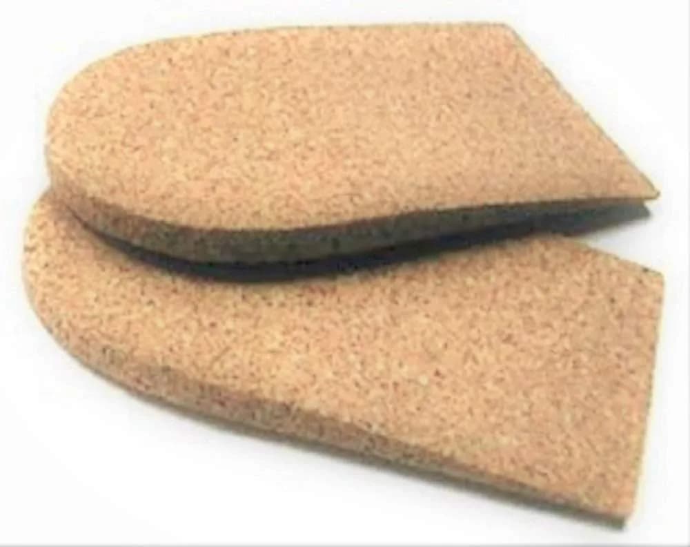Atlas Biomechanics 1/8" (3 mm) Heel Lift, Rubber Cork, Small (2" Wide) 1 Pair | Medical Grade Orthopedic Support - main product image