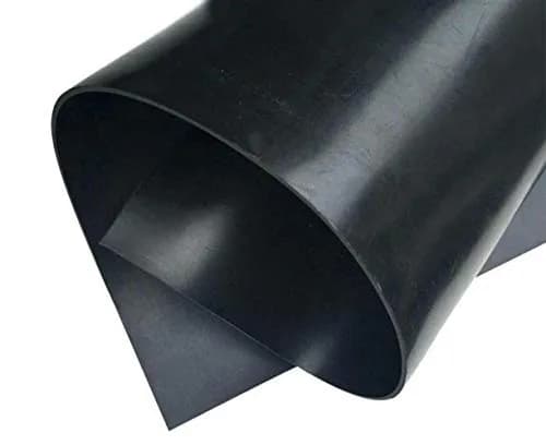Rubber Sheet Warehouse Neoprene Rubber Sheet 3/32" x 3" x 10' (2.4mm x 76mm x 3.05m) | USA-Sourced Industrial Grade thumbnail 1