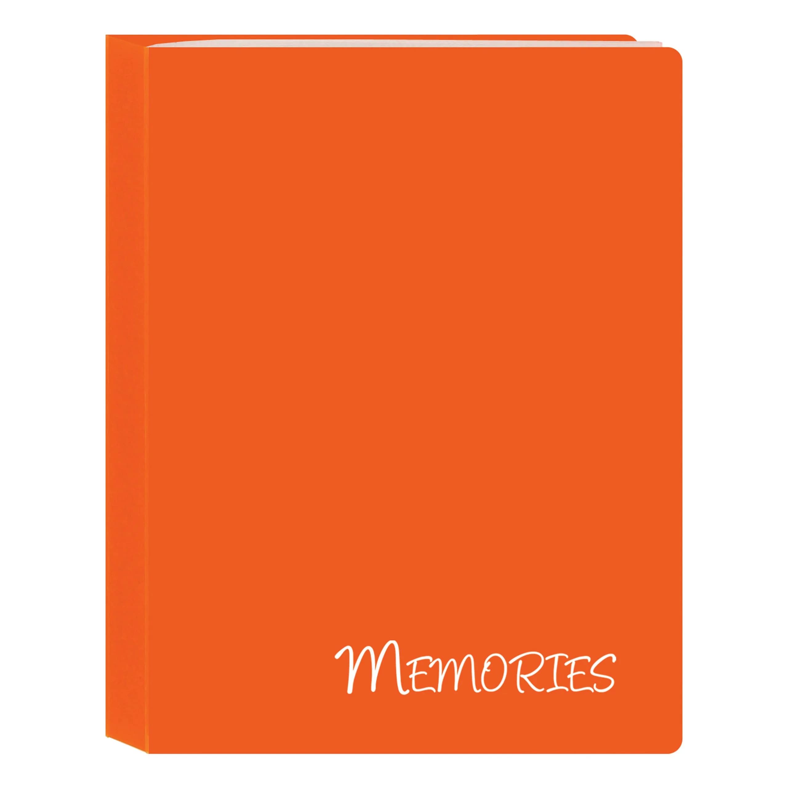 Pioneer Photo Albums Orange "Memories" 4x6 Photo Album | Holds 36 Photos - main product image